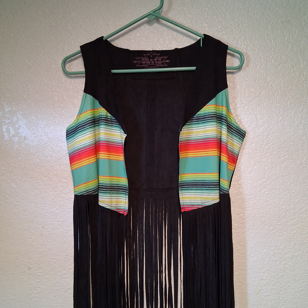 Crazy Train Graphic Black Top